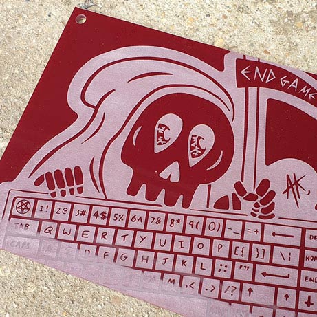 laser cut product personalisation
